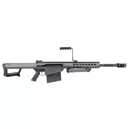 Barrett 13318 M82A1 50 BMG 20″ 10+1 Black Cerakote Black Fixed w/Sorbothane Recoil Pad Stock Black Polymer Grip