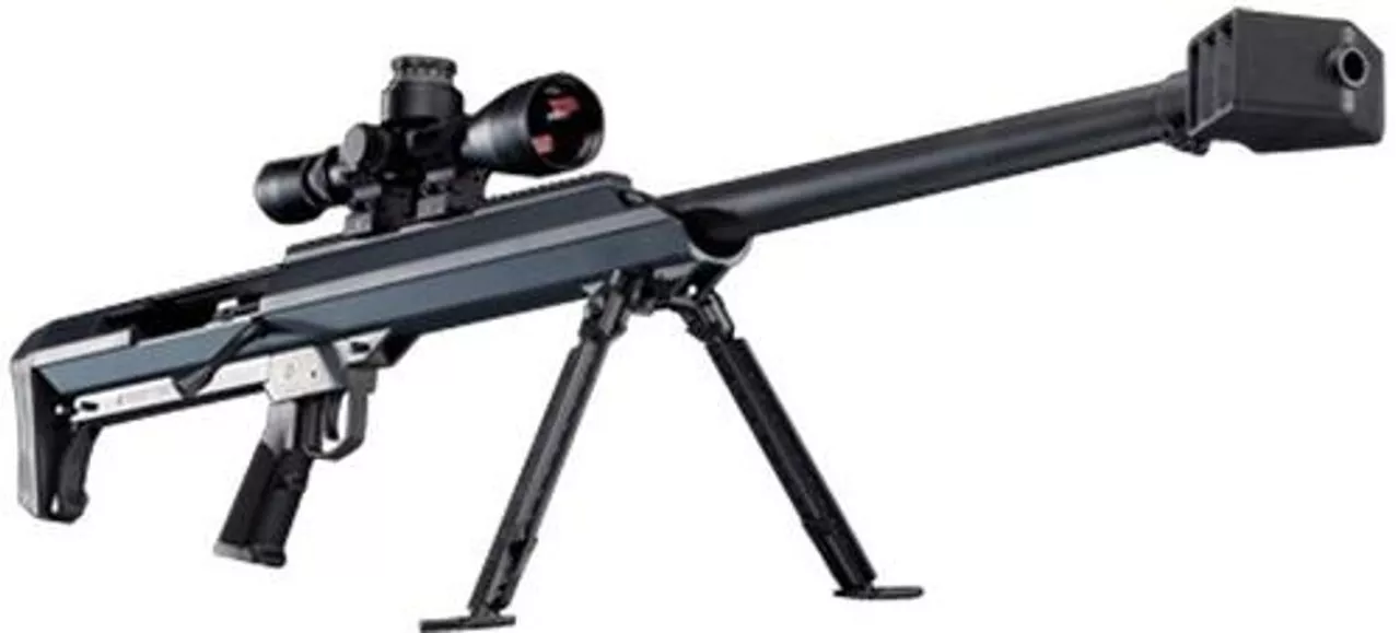 Barrett 99 50BMG 29″ Fluted Barrel with Leupold Scope & Barrett Rings