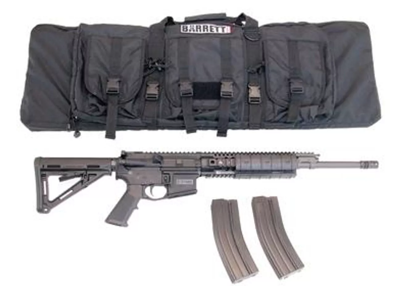 Barrett Model REC7 6.8 SPC 16″ Omega X Rail, 30 Round Mag