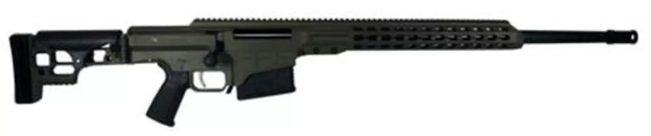 Barrett MRAD Multi Role Adaptive Design .338 Lapua 24″ Fluted Barrel with Olive Drab Green Cerakoted Receiver10rd
