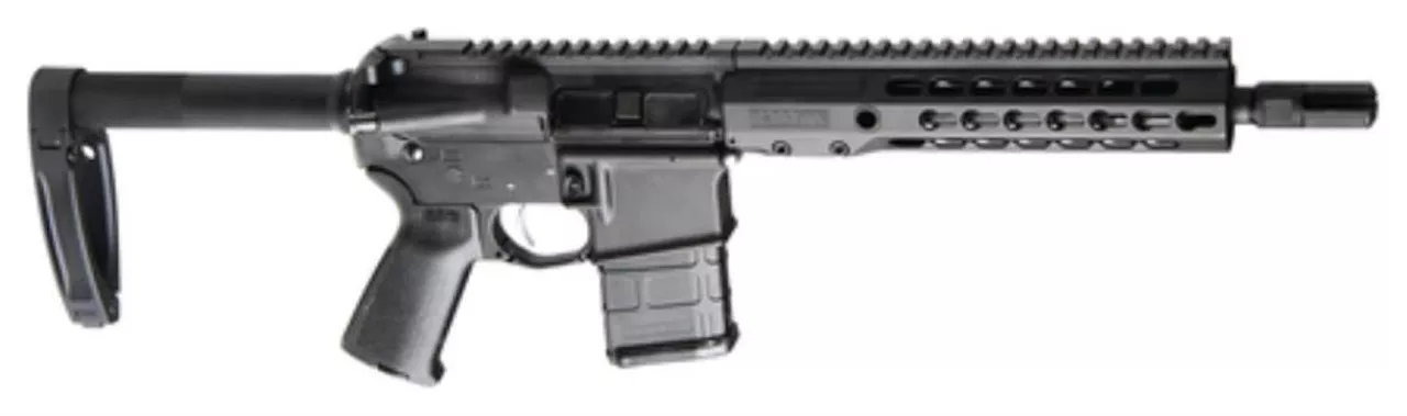 Barrett REC7 DI Pistol 5.56/223 10″ SS Barrel Black Top Rail Pistol Brace 20rd Mag