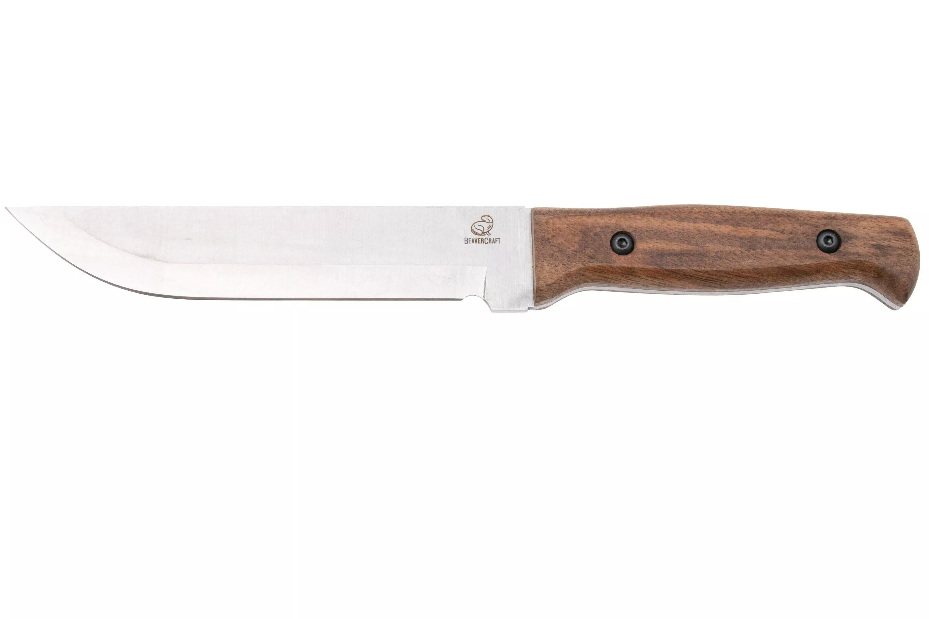 BeaverCraft TLK1, X50CrMoV15 Stonewashed, Walnut, fixed knife
