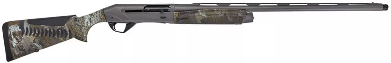 Benelli Super Black Eagle 3, 12 Ga, 28″ Barrel, 3.5″ Chamber, Timber Camo/Tungsten Cerakote