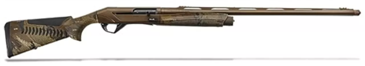 Benelli Super Black Eagle 3 Waterfowl Performance Shop Edition 12 ga, 28″, 3.5″ Chamber, Midnight Bronze, GORE Optifade Marsh Camo