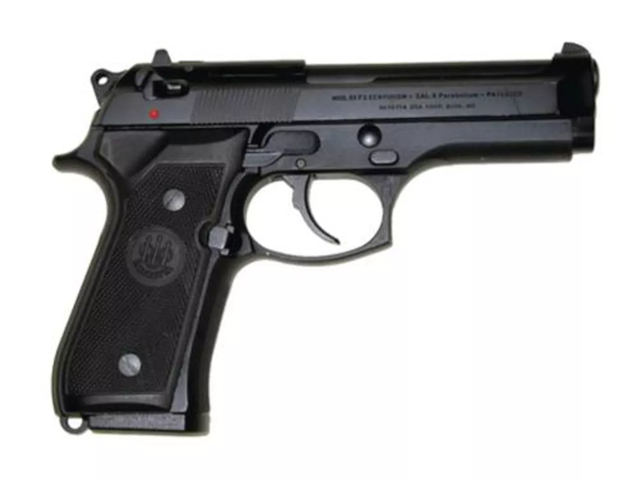 Beretta 92FS 9mm, 4.9″ Barrel, Black Dot Sights, Italy, 10rd CA Compliant
