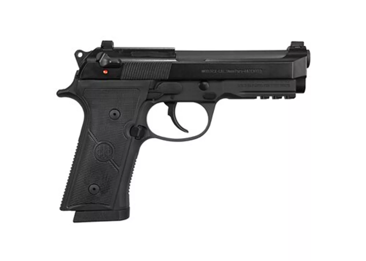 Beretta 92X Centurion 9mm, 4.3″ Barrel, DA/SA, Black, 17rd