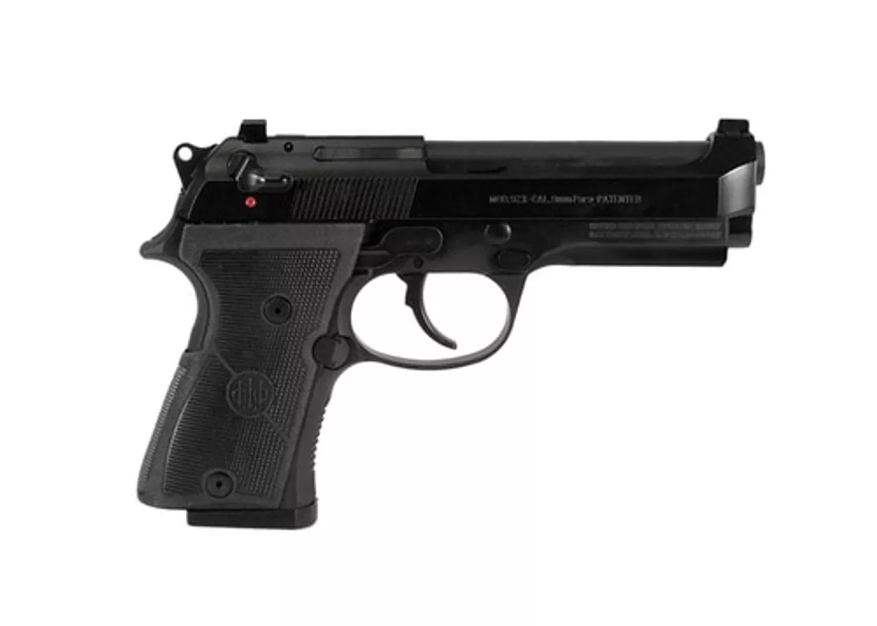 Beretta 92X Compact 9mm, 4.3″ Barrel, Classic Dust Cover, Black, 13rd