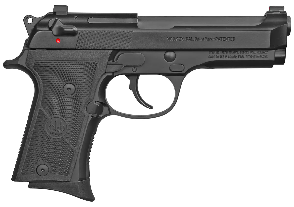 Beretta 92X Compact G 9mm Pistol, No Rail, Decocker Only