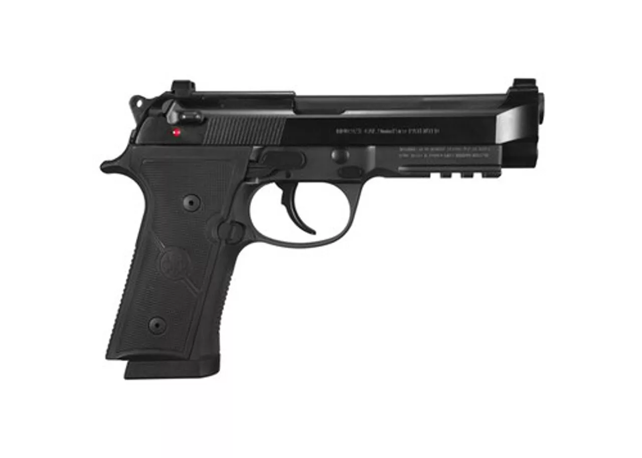 Beretta 92X Full-Size 9mm, 4.7″ Barrel, DA/SA, Decock-Only, Black, 17rd