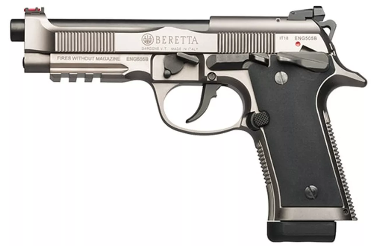 Beretta 92X Performance 9mm, 4.9″ Barrel, Target Sights, Nistan Alloy Finish, 10rd