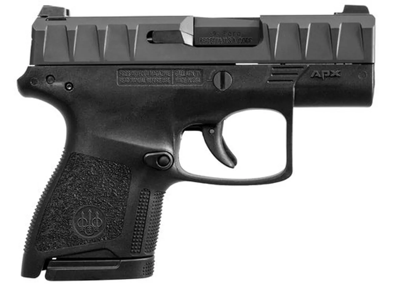 Beretta APX 9mm, 3.07″ Barrel, 6rd/8rd, Black