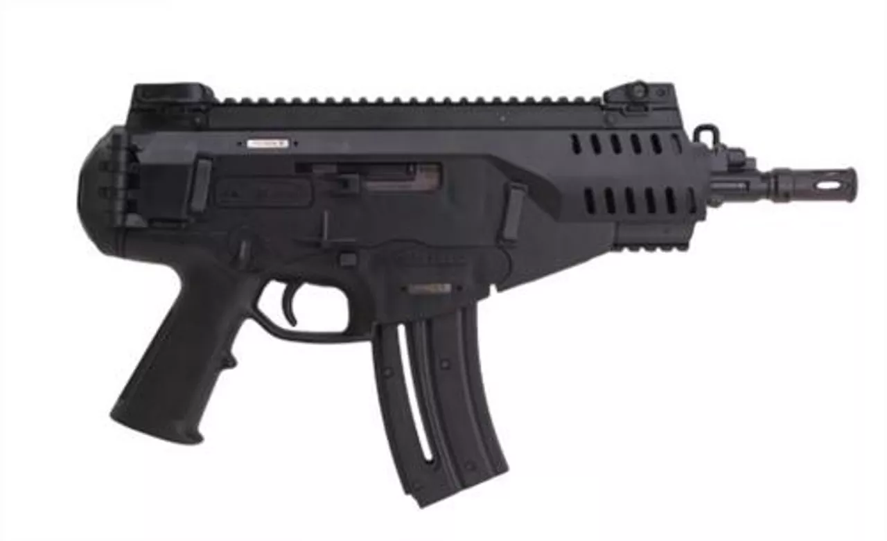 Beretta ARX-160P Pistol .22LR, Rails and Sights