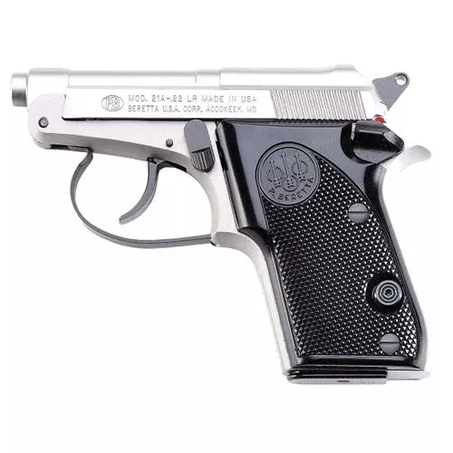 Beretta J21250021 Bobcat Inox .22 LR 7+1 Stainless Pistol