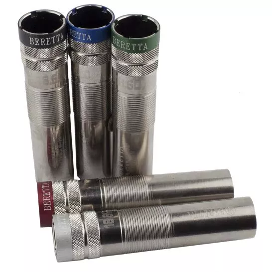 Beretta Optima-Choke HP 12 Gauge Full 0.75″ Extended Choke Tube, Silver with Colored Band – C62178