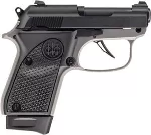 Beretta Tomcat 30X J30X32R8 32 ACP 2.4" BBL 8+1 Black Grip Gray Frame
