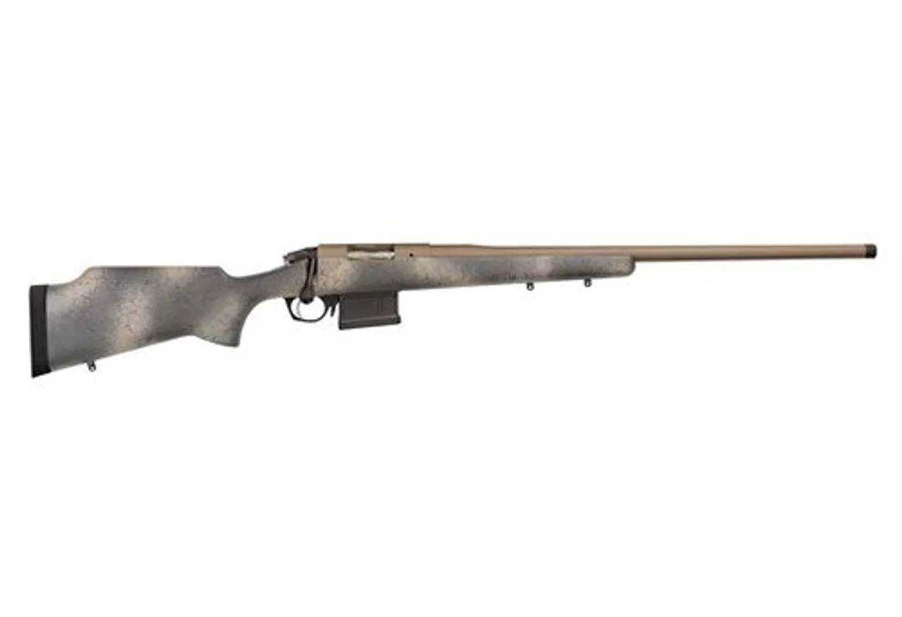 Bergara Approach 7mm Rem Mag, 24″ Threaded Barrel, Sand Camo