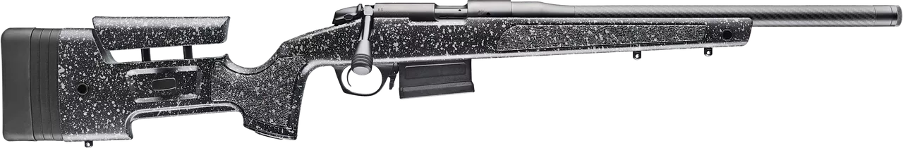 Bergara B14 R 22LR, Trainer Rifle, 18″ Bergara Carbon Fiber Threaded Barrel, 1:16 Twist, 1/2×28″ Thread, Black, Synthetic Stock, 1 Mag, 10Rd