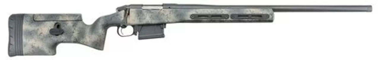 Bergara Premier Ridgeback 300 Win Mag, 24″ Barrel, Camo Stock, Stainless Cerakote, 5rd