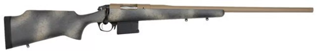 Bergara Rifles Premier Approach Bolt 6.5 PRC, 24″ Barrel, Fiberglass Camo Stock, 7rd