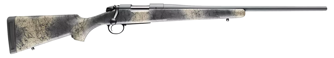 Bergara Wilderness Hunter 300 Winchester Magnum, 24″ Barrel, Sniper Gray Cerakote, Wilderness Synthetic Stock, 3Rd, Hinged Floor Plate