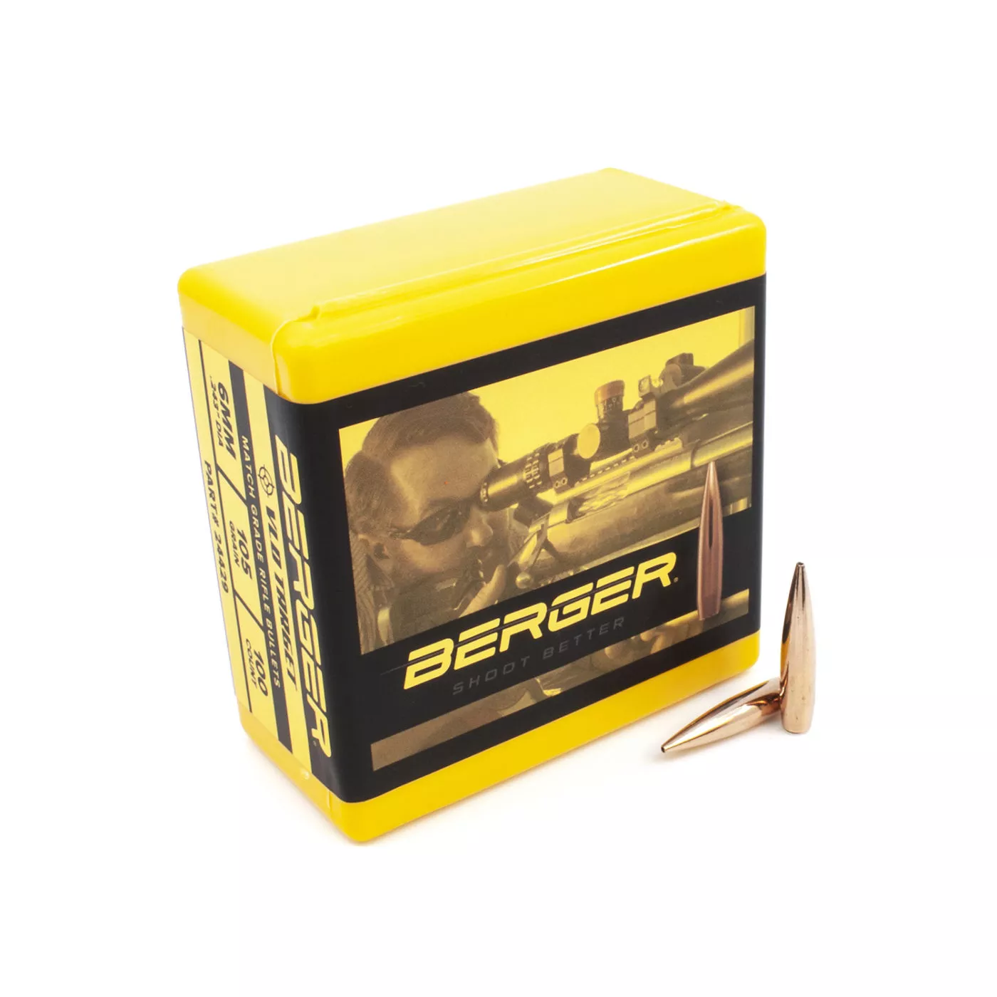 Berger Very Low Drag (VLD) Target 6mm 105gr. 100ct. Bullets #24429