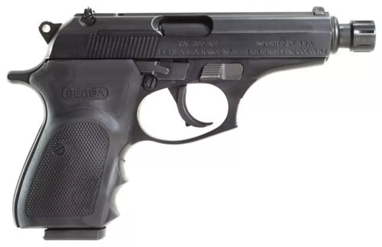Bersa Thunder 380 ACP, 4.3″ Barrel, Black, 8rd