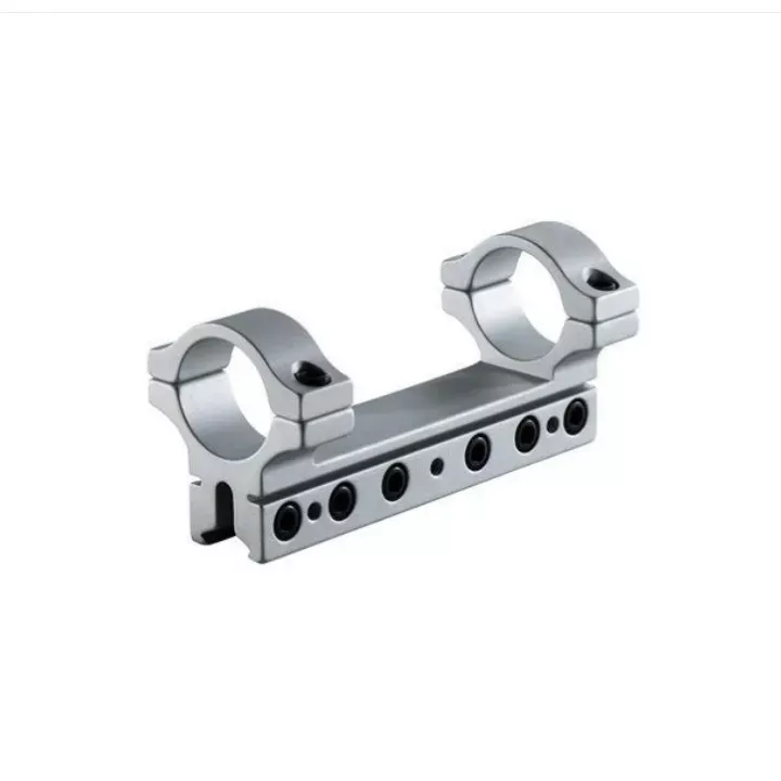 BKL-260 1″ Scope Mount – 4″ Long Unitized Mount – Silver