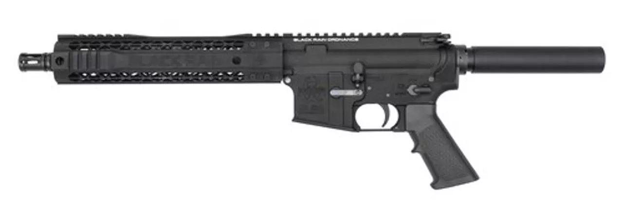 Black Rain SPEC15 Pistol, .223/5.56, 10.5″, 30rd, Black