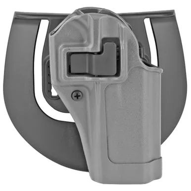 BLACKHAWK! Serpa Sportster Paddle OWB Holster Right Hand Glock 20, 21, S&W M&P 45, M&P Pro 9mm, 40 S&W Polymer Gun Metal Gray