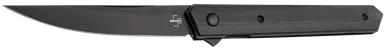 Boker Plus Kwaiken Air Pocket Knife 3.54 Inch Plain Black G10 Handle