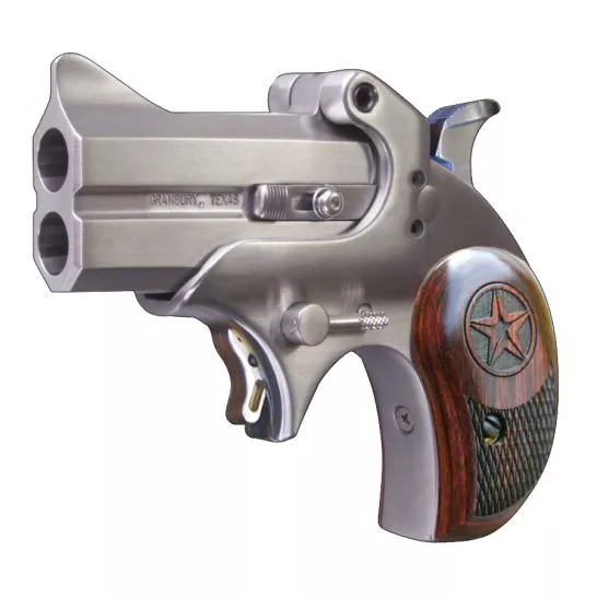 Bond Arms Mini .45 LC 2.5″ Derringer, Stainless Steel – BAM 45LC