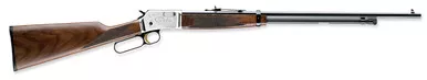 Browning 024105155 BL-22 22LR 15+1 24" BBL Octagon Satin Nickel Receiver