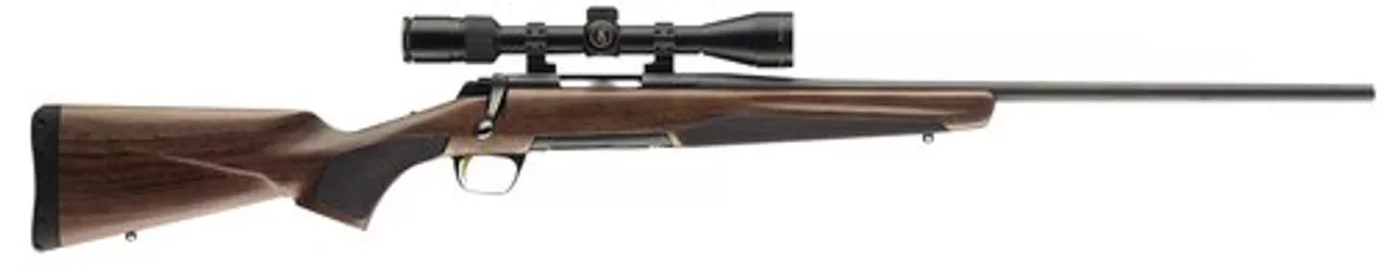 Browning 0353432309 X-Bolt Hunter LH Bolt 22-250 Rem 22″ Barrel, Walnut Stock Blued, 4rd