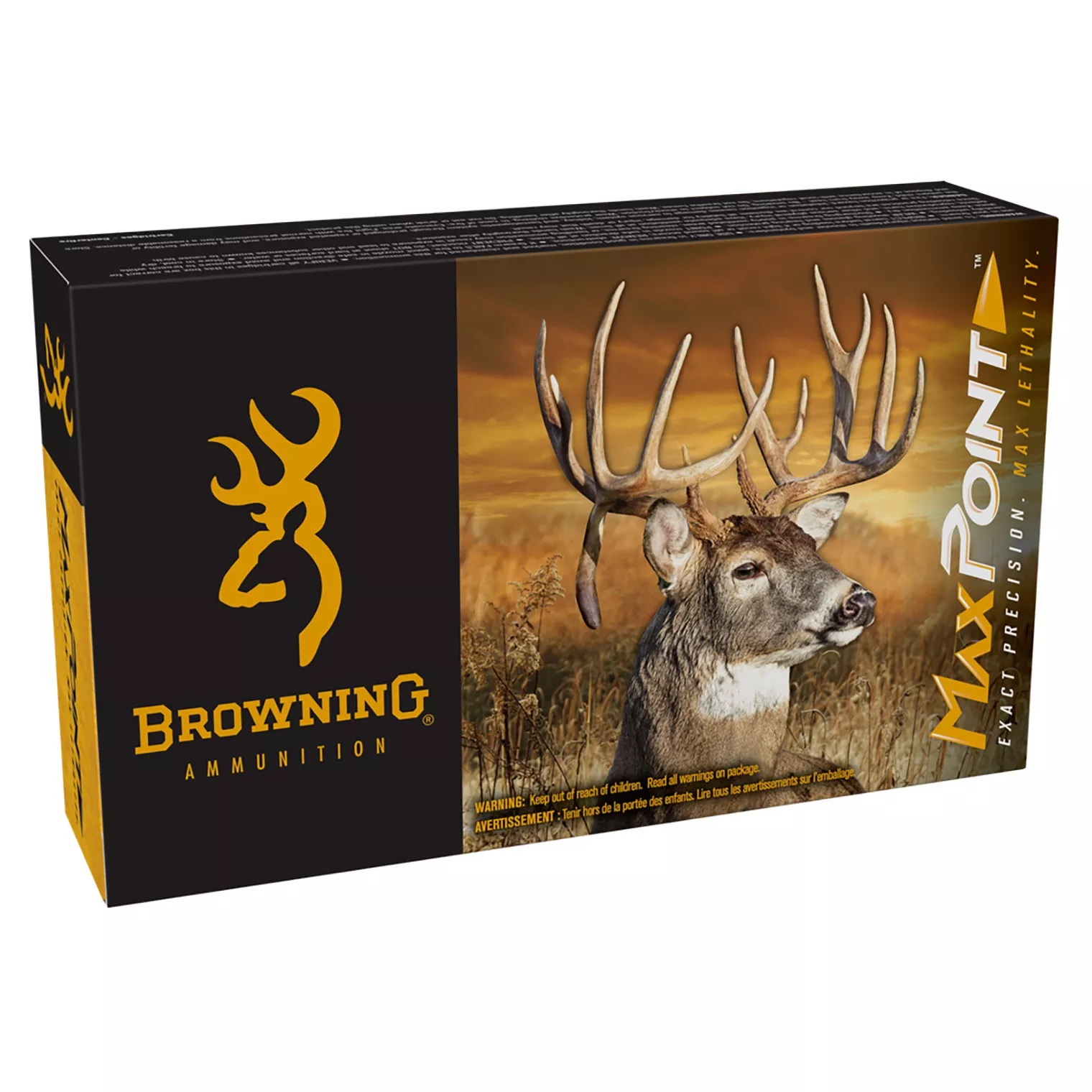 Browning Ammo B192130302 Max Point 30-30Win 150gr 20 Per Box/10 Case