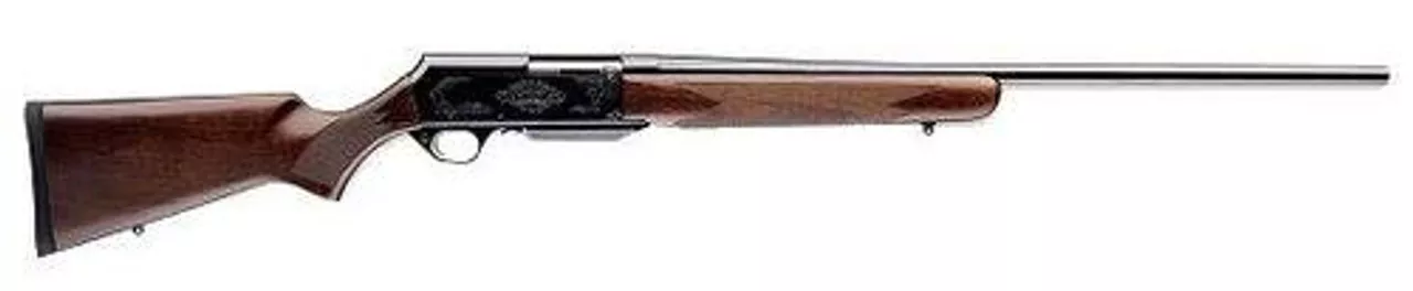 Browning BAR Safari 25-06 Rem 24″ Barrel, Gloss Walnut Stock Blue Finish, 4rd