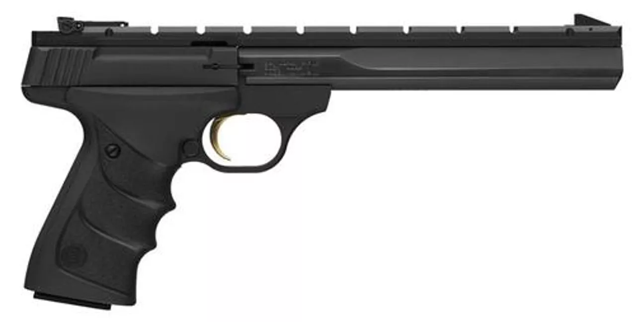Browning Buck Mark Contour URX SA 22LR 7.25″ Barrel, Black Grip Black, 10rd
