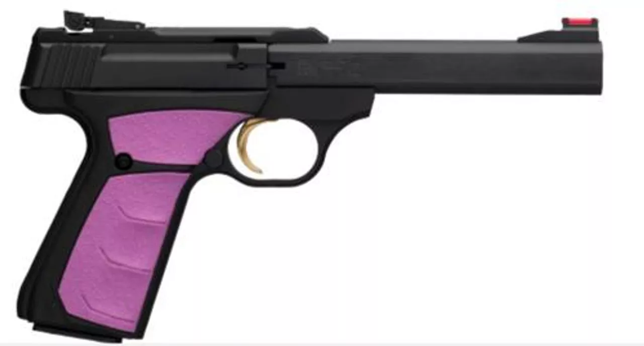 Browning Buck Mark Plus, 22LR, 5.5″ Barrel, Slab Side Barrel