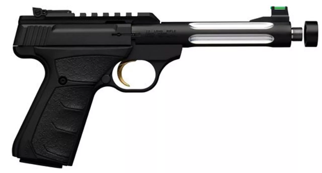 Browning Buck Mark Plus Lite UFX Single 22 LR, 6″ Barrel, Black, 9rd
