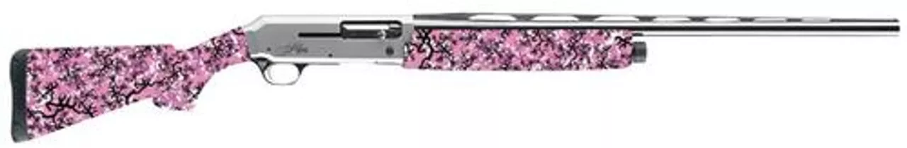 Browning Silver SA 20ga 26″ 3″ Sil Alum Alloy Rcvr Buckthorn Pink Stock