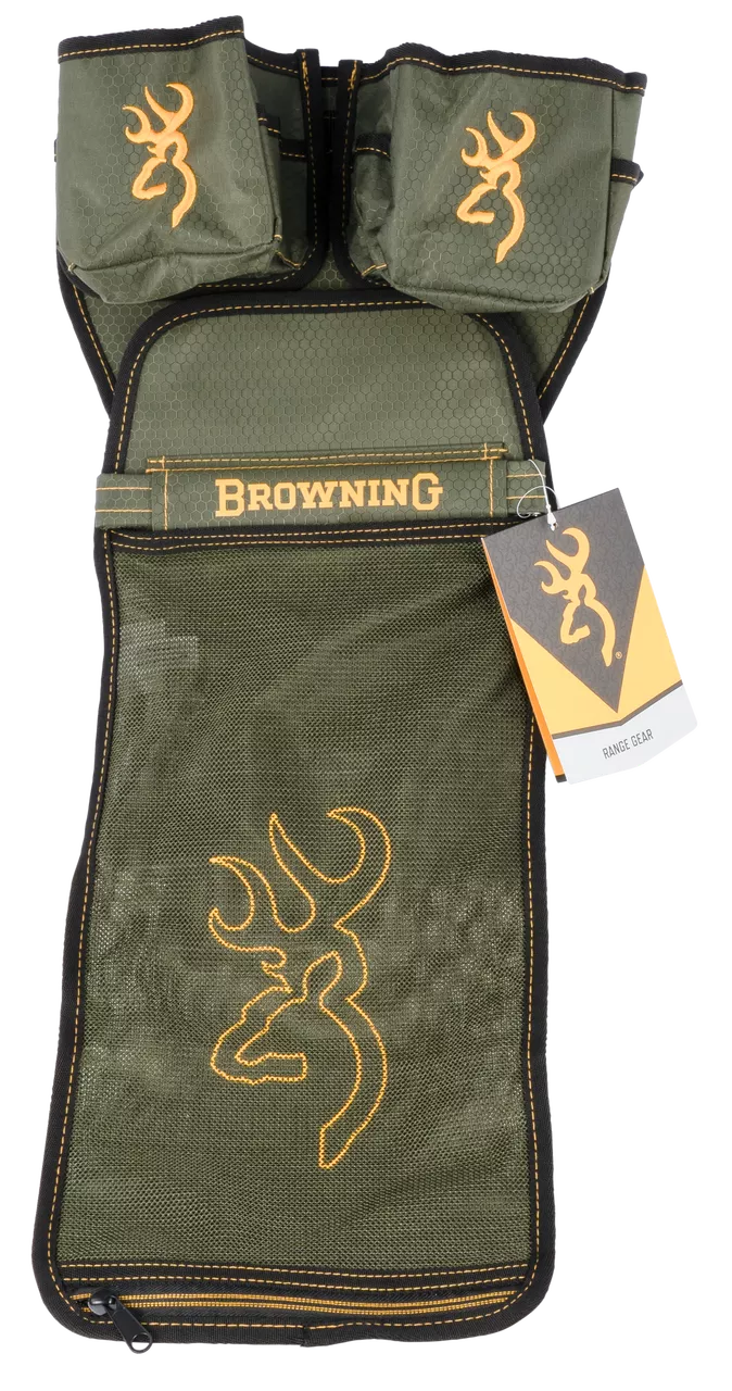 Browning Summit Shell Pouch Military Green Polyester Ripstop