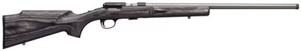 Browning T-Bolt Target/Varmint, 22LR, 22″ TB, 10rd, Laminate Gray Stock