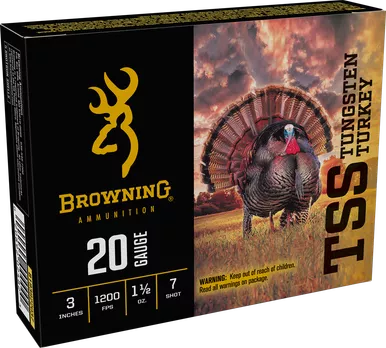 Browning TSS 20 Gauge Ammo 3" 1-1/2 oz #7 Shot Box of 5