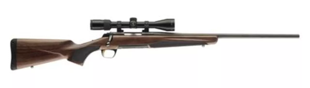 Browning X-Bolt Hunter 7mm-08 Rem 22″ Barrel, Walnut Stock Blued, 4rd