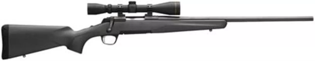 Browning X-Bolt Leupold Combo With ABS Case .270 Winchester 22″ Sporter Contour Barrel Matte Blue Finish Composite Stock Matte Black 4rd