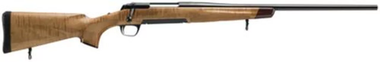 Browning X-Bolt Medallion Maple .300 Win Mag 26″ Barrel High Gloss Blue Adjustable Feather Trigger AAA Maple Stock 3rd