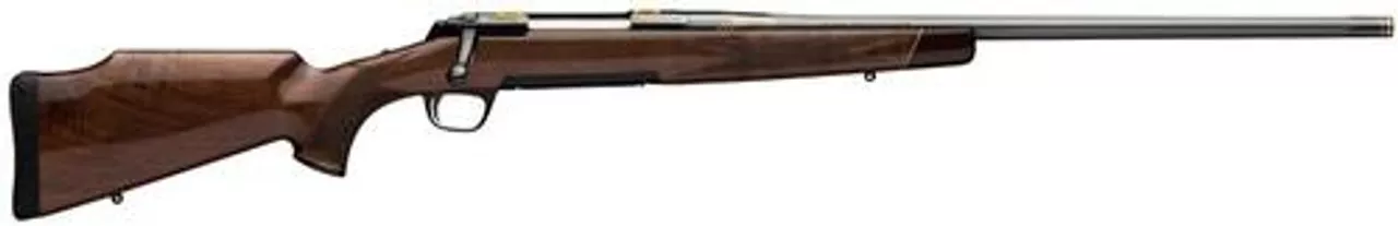 Browning X-Bolt Medallion Safari Bolt 338 Win Mag 24″ Barrel, Black Walnut Stock Blued, 3rd