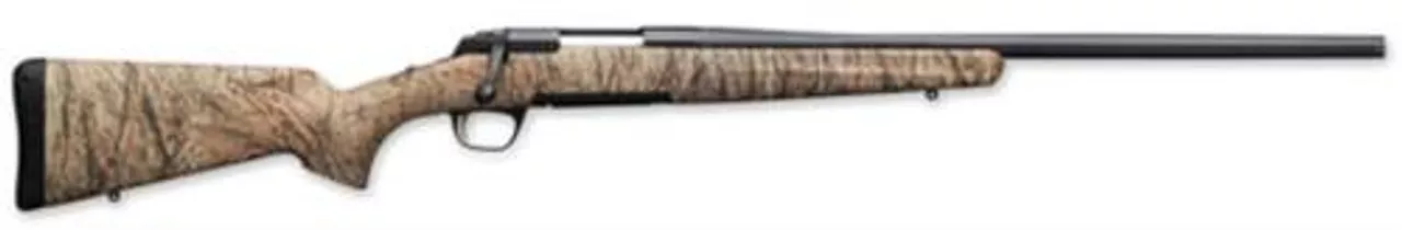 Browning X-Bolt Varmint .30 24″ Barrel Matte Blue Finish Composite Stock Mossy Oak Brush Camouflage Finish 4rd