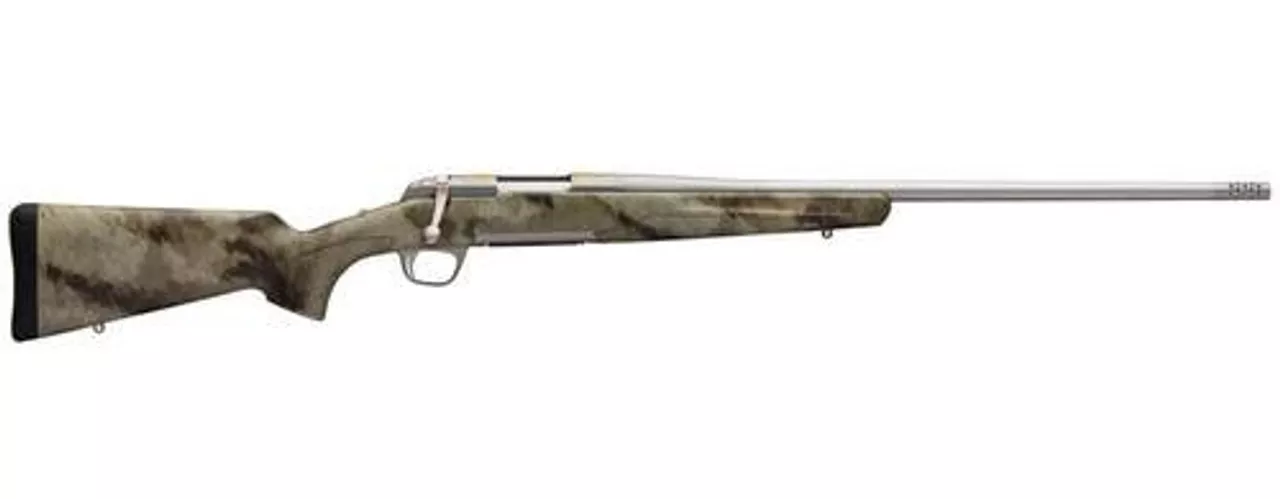 Browning X-Bolt Western Hunter, .270 Win, 22″, 4rd, A-Tacs Camo Stock