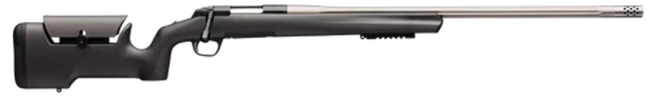 Browning X- Max Varmint/Target 308 Win, 26″ Barrel, Black Fixed Max Adjustable Comb Synthetic Stock, Black Steel Receiver, 4rd