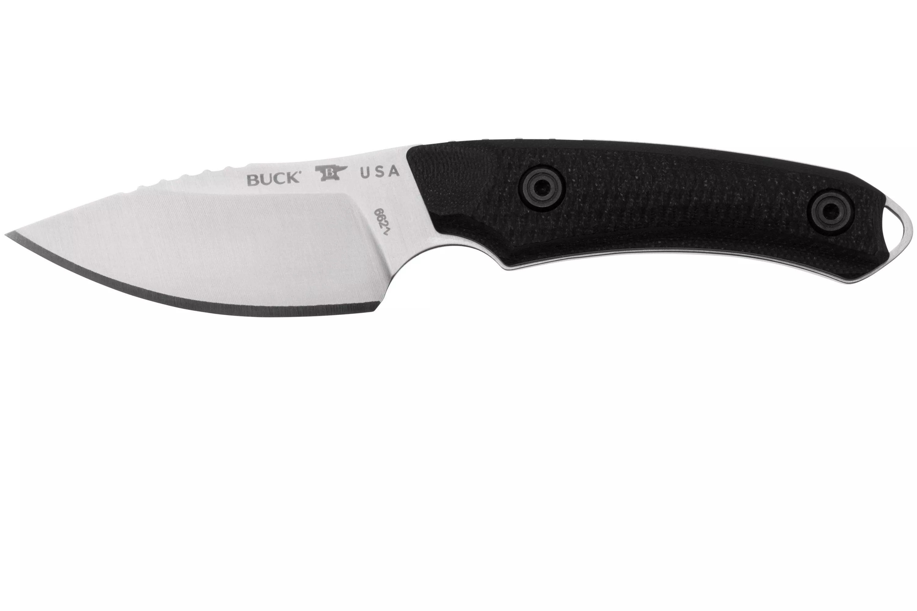 Buck Alpha Scout Elite 662BKS Magnacut, Black G10, fixed knife